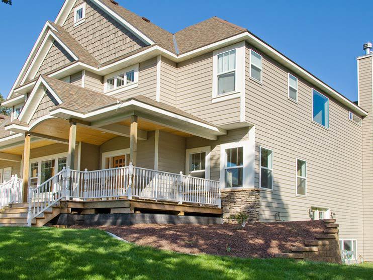 Durability is what this homeowner wanted with the siding product installed on their two-story home.