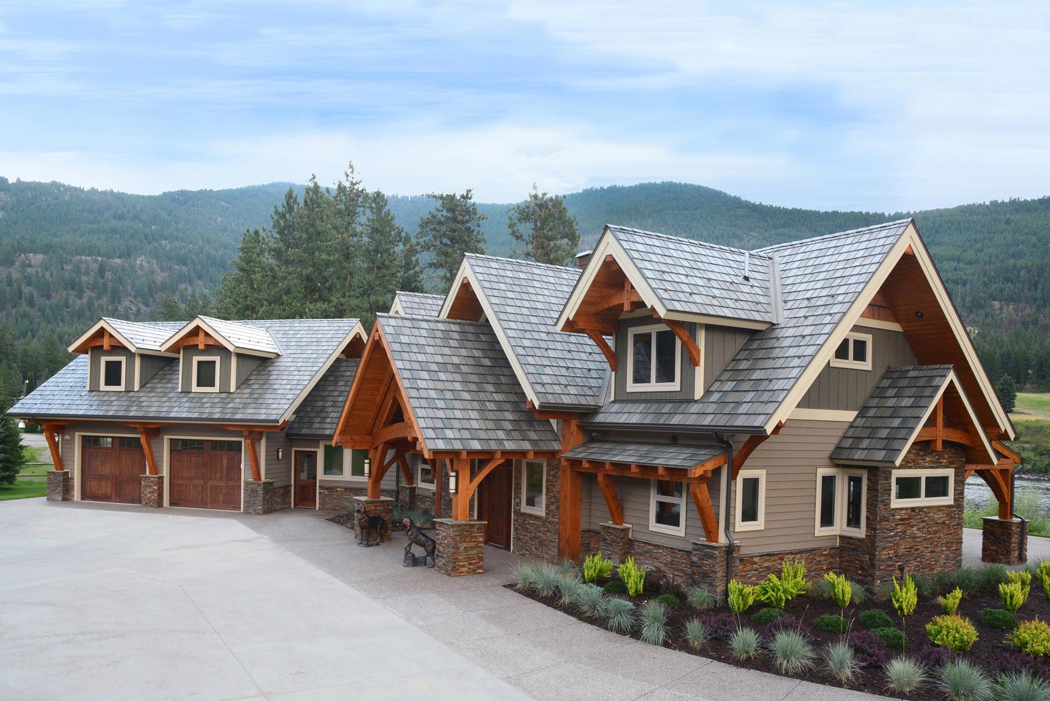 EDCO's Infiniti shake metal roofing