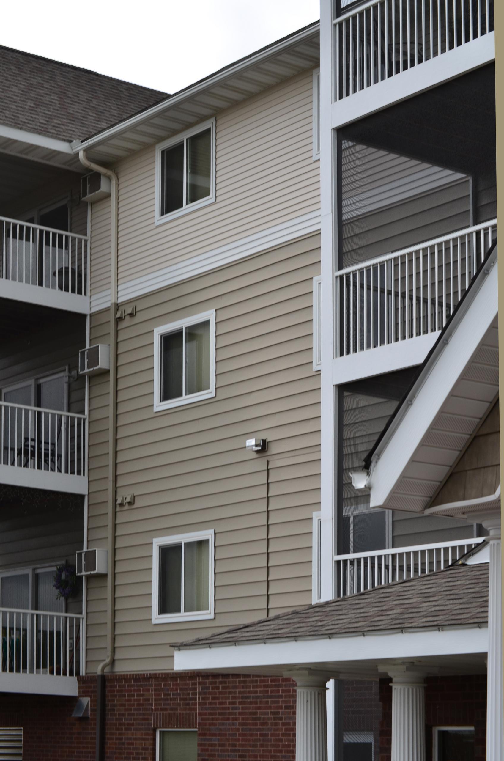 Three different types and colors of EDCO siding were used on this apartment buidling to give it a unique look to increase its curb side appeal