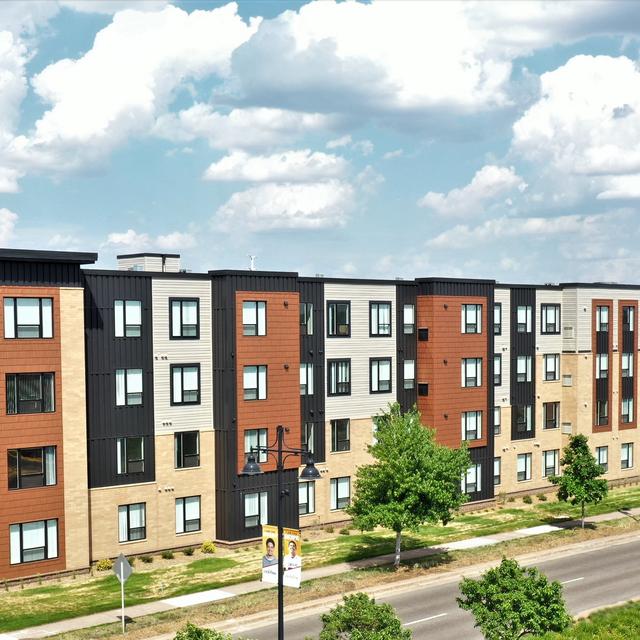 Multi-Family Sidewall Application of EDCO's ArrowLine Shake in Copper