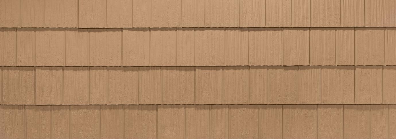 Arrowline shake cedar steel siding