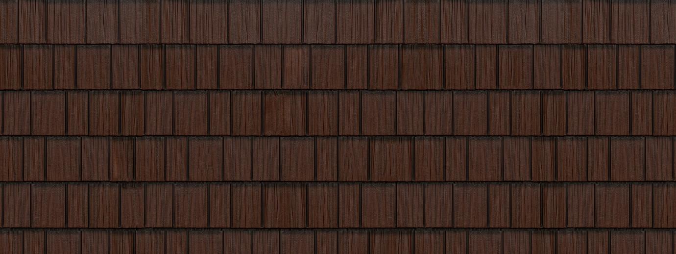 Royal brown generations hd shake steel roofing