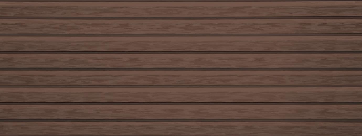 Entex dutchlap mahogany steel siding