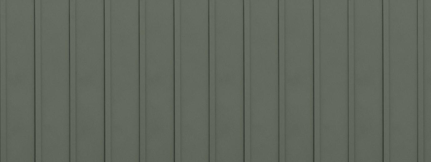 Entex vertical sage metal board and batten siding