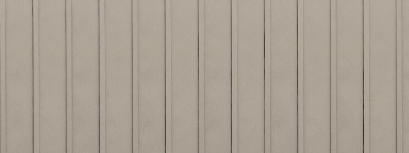 Entex vertical wickertone metal board and batten siding