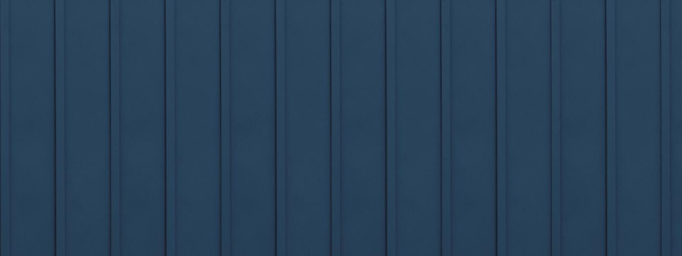 Prism sapphire vertical steel siding