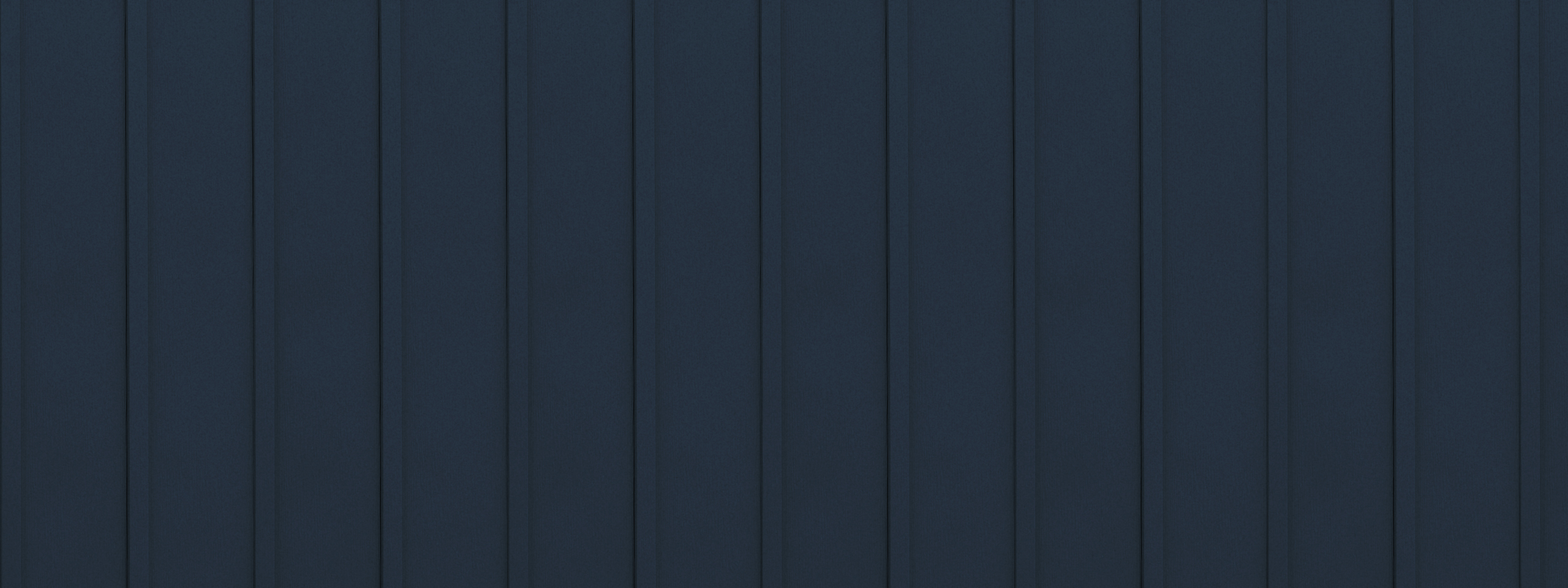 Entex vertical classic blue board and batten steel siding
