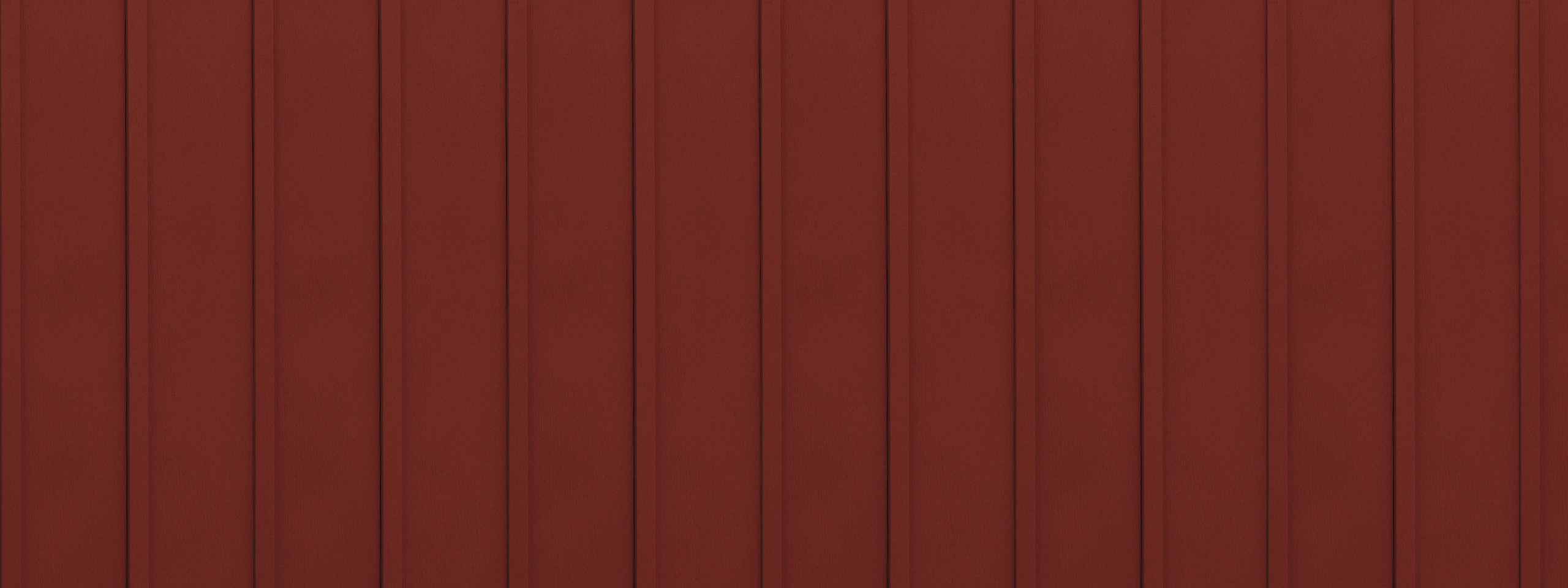 Entex vertical classic red board and batten steel siding