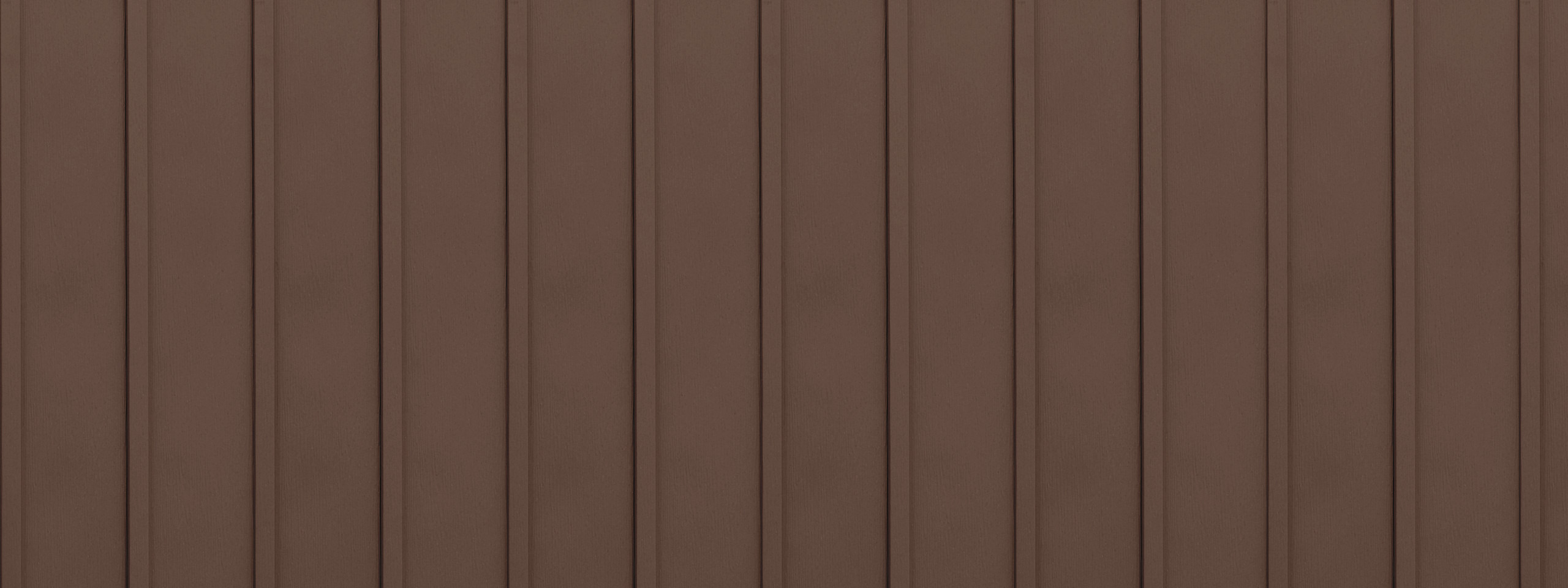 Entex vertical mahogany board and batten steel siding